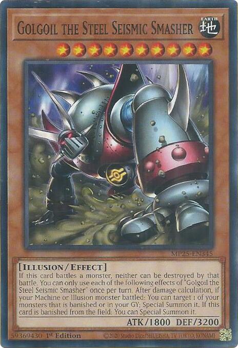 MP25-345 · Golgoil the Steel Seismic Smasher (ENG)