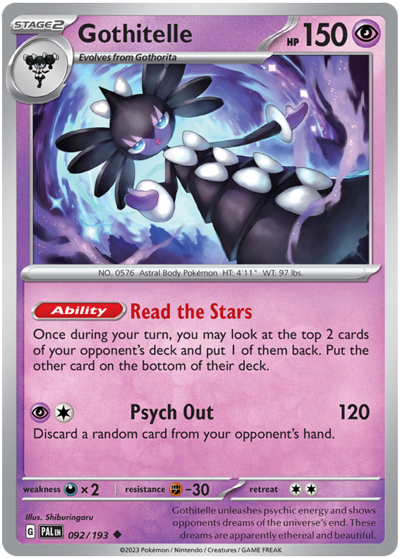 PAL-092 · Gothitelle (092/193) (ITA)