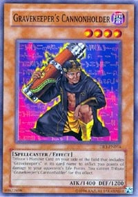 DR1-014 · Cannoniere - Custode di Tombe / Gravekeeper's Cannonholder (ITA)