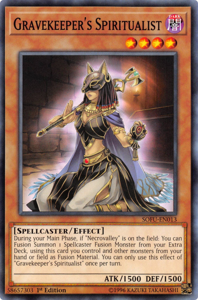SOFU-013 · Spiritualista - Custode di Tombe / Gravekeeper's Spiritualist (ITA)