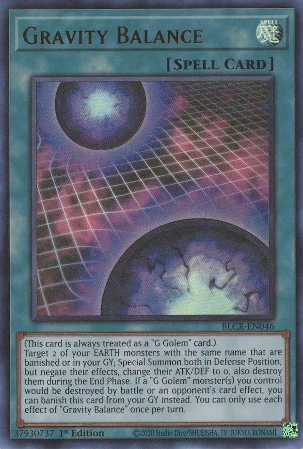 BLCR-046 · Gravity Balance UR (ITA)