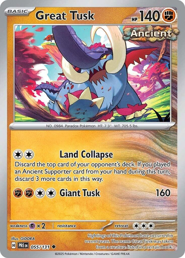 PRE-055 · Great Tusk (055/131) (ITA)