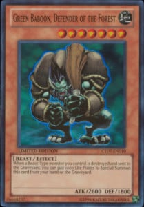 CT07-010 · Babbuino Verde Difensore della Foresta / Green Baboon, Defender of the Forest SR (ITA)