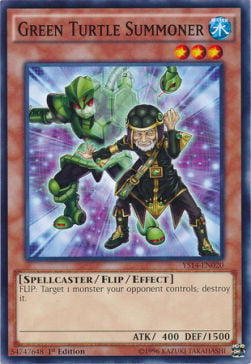 YS14-020 · Evocatore Tartaruga Verde / Green Turtle Summoner (ITA)