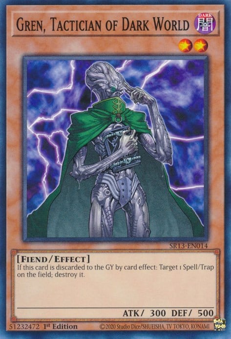 SR13-014 · Gren, Stratega del Mondo Oscuro / Gren, Tactician of Dark World (ITA)