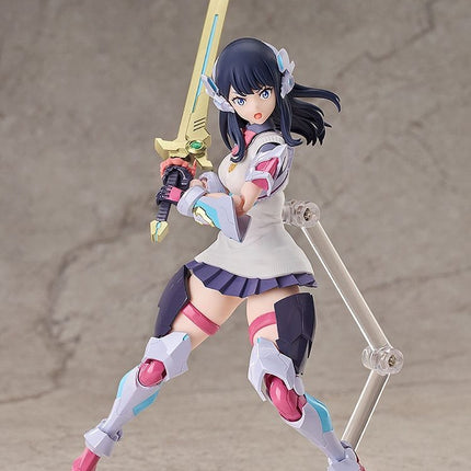 Gridman Universe Figma Action Figure Hyper Body Rikka Takarada (Grid Tector Ver.) 15 cm