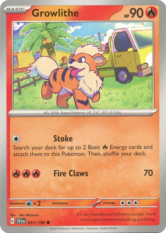 SVI-031 · Growlithe (031/198) (ITA)