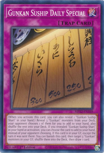 MP22-169 · Gunkan Sushinave Specialità del Giorno / Gunkan Suship Daily Special (ITA)