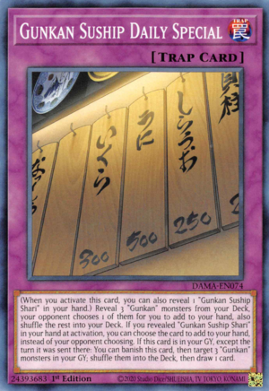 DAMA-074 · Gunkan Sushinave Specialità del Giorno / Gunkan Suship Daily Special (ITA)