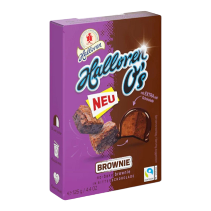 Halloren O’s Praline Brownie Praline al Cioccolato con Ripieno Cremoso al Brownie