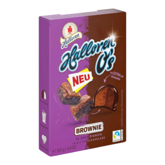 Halloren O’s Praline Brownie Praline al Cioccolato con Ripieno Cremoso al Brownie