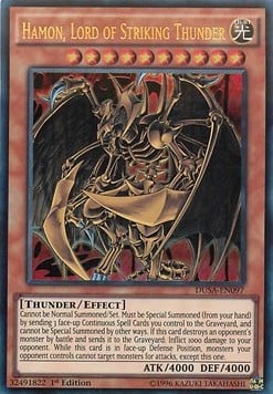 DUSA-097 · Hamon, Signore del Tuono Fragoroso / Hamon, Lord of Striking Thunder UR (ITA)