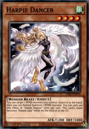LDS2-074 · Danzatrice Arpia / Harpie Dancer (ITA)