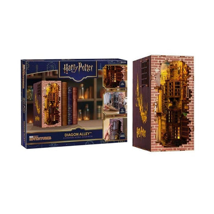 HARRY POTTER - BOOK NOOK KIT - Diagon Alley - 202pc + LED Light