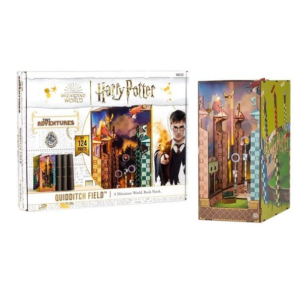 HARRY POTTER - BOOK NOOK KIT - Quiddich Field - 124pc + LED Light