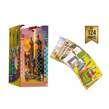 HARRY POTTER - BOOK NOOK KIT - Quiddich Field - 124pc + LED Light