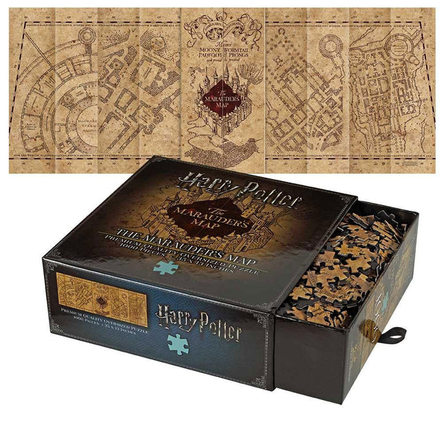 Harry Potter - Puzzle The Marauder's Map 1000 pezzi
