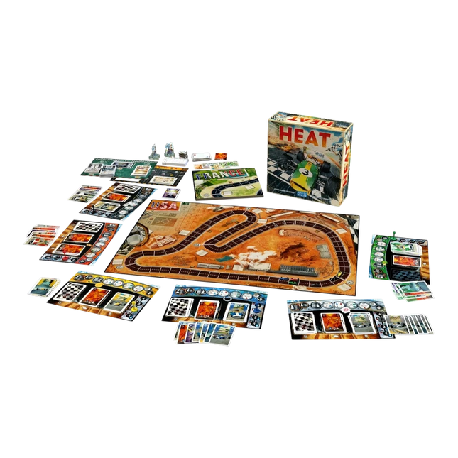 Heat – Gioco da Tavolo di Corse Automobilistiche