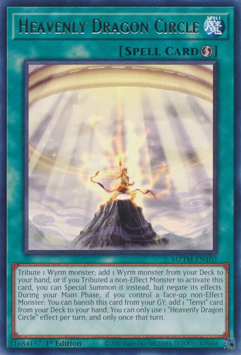 MZTM-102 · Circolo Drago Celeste / Heavenly Dragon Circle R (ITA)