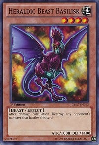 CBLZ-013 · Bestia Araldica Basilisco / Heraldic Beast Basilisk (ITA)
