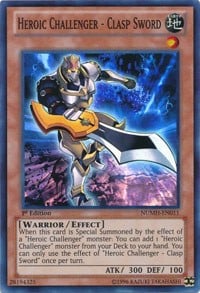 NUMH-011 · Sfidante Eroico - Spada Agganciata / Heroic Challenger - Clasp Sword SR (ITA)