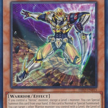 DIFO-015 · Sfidante Eroico - Spada a Nocche / Heroic Challenger - Knuckle Sword (ITA)