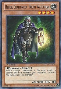 ABYR-009 · Sfidante Eroico - Sorvegliante Notturno / Heroic Challenger - Night Watchman (ITA)