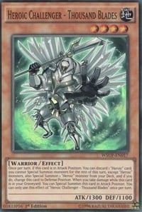 WSUP-017 · Sfidante Eroico - Mille Lame / Heroic Challenger - Thousand Blades SR (ITA)
