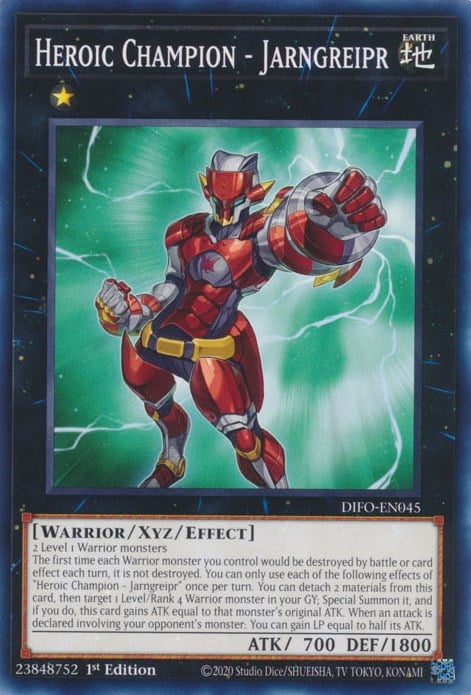 DIFO-045 · Campione Eroico - Jarngreipr / Heroic Champion - Jarngreipr (ITA)