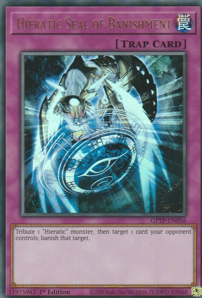 GFTP-056 · Sigillo Ieratico del Bando / Hieratic Seal of Banishment UR (ITA)