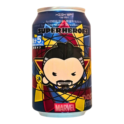 High Up Superheroes Marvel Doctor Strange - Soda Limonata alla Fragola 330ml