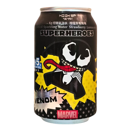 High Up Superheroes Venom Soda Limonata alla Fragola 330ml