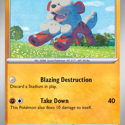 TWM-099 · Hisuian Growlithe (099/167) (ITA)