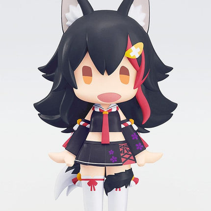 Hololive Production HELLO! GOOD SMILE Action Figure Ookami Mio 10 cm