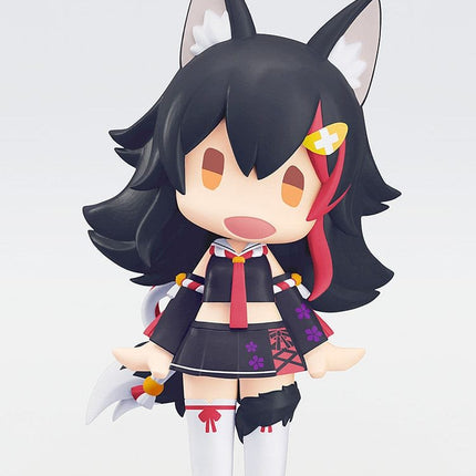 Hololive Production HELLO! GOOD SMILE Action Figure Ookami Mio 10 cm
