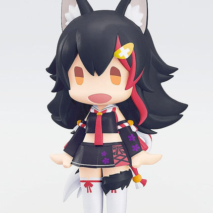 Hololive Production HELLO! GOOD SMILE Action Figure Ookami Mio 10 cm