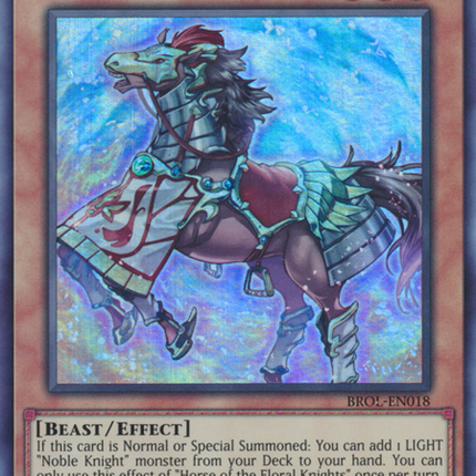 BROL-018 · Cavallo dei Cavalieri Floreali / Horse of the Floral Knights UR (ITA)