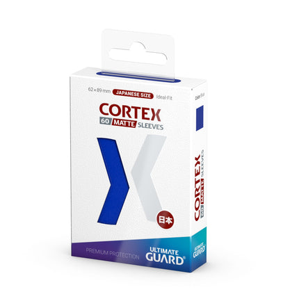 Ultimate Guard Cortex Sleeves Japanese Size Matte Blue (60)