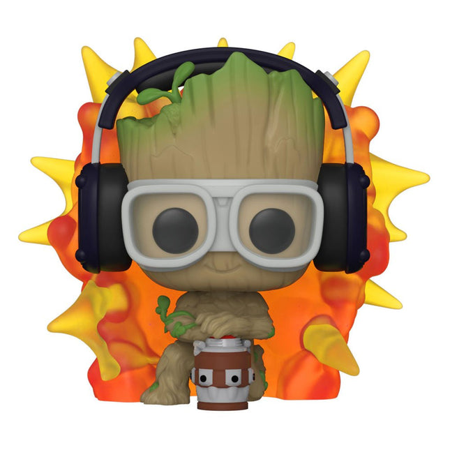 I Am Groot POP! Vinyl Figure Groot w/ detonator 9 cm