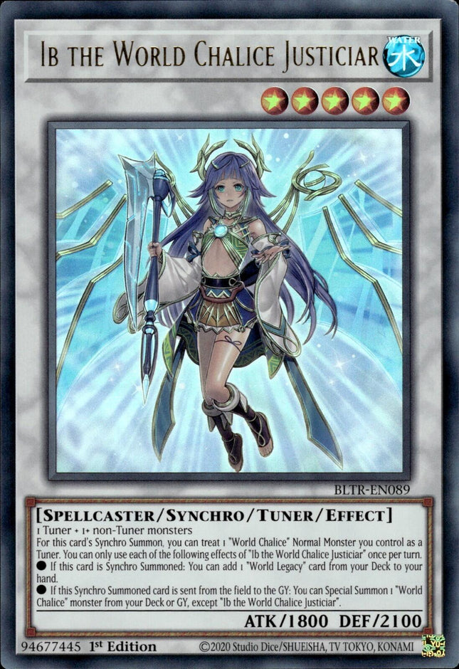 BLTR-089 · Ib la Giudice Calice del Mondo / Ib the World Chalice Justiciar UR (ITA)