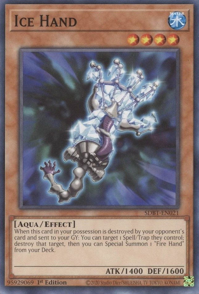 SDBT-021 · Mano di Ghiaccio / Ice Hand (ITA)