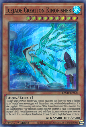 BACH-008 · Ghiacciogiada Creazione Martin Pescatore / Icejade Creation Kingfisher SR