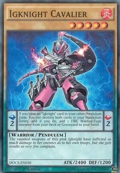 DOCS-030 · Fuocavaliere Sprezzante / Igknight Cavalier (ITA)