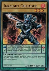 CORE-027 · Fuocavaliere Crociato / Igknight Crusader SR (ITA)