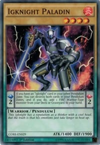 CORE-029 · Fuocavaliere Paladino / Igknight Paladin (ITA)