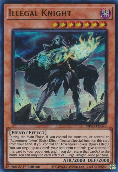 MP23-072 · Cavaliere Illegale / Illegal Knight UR (ITA)