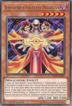 LED2-002 · Magus Senza Volto Illusionista / Illusionist Faceless Magician R (ITA)