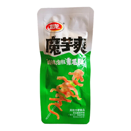 Weilong Konjac Snack Hot &amp; Sour Pocket – Spuntino Piccante e Aspro