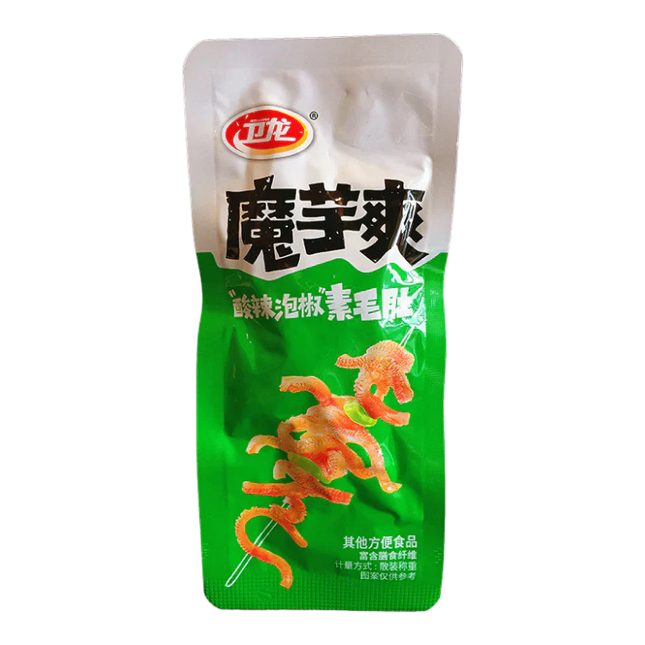 Weilong Konjac Snack Hot &amp; Sour Pocket – Spuntino Piccante e Aspro