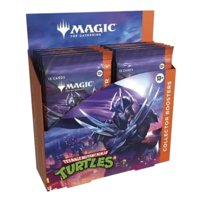 Magic The Gathering Universes Beyond TMNT Collector’s Booster Display